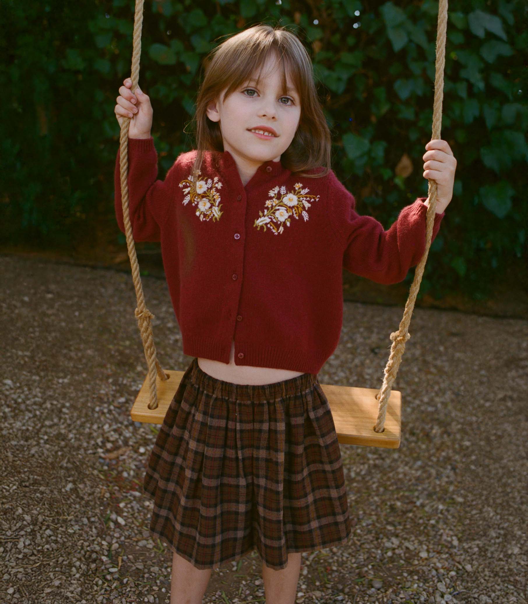 DOROTHY SKIRT -- CORNWALL PLAID