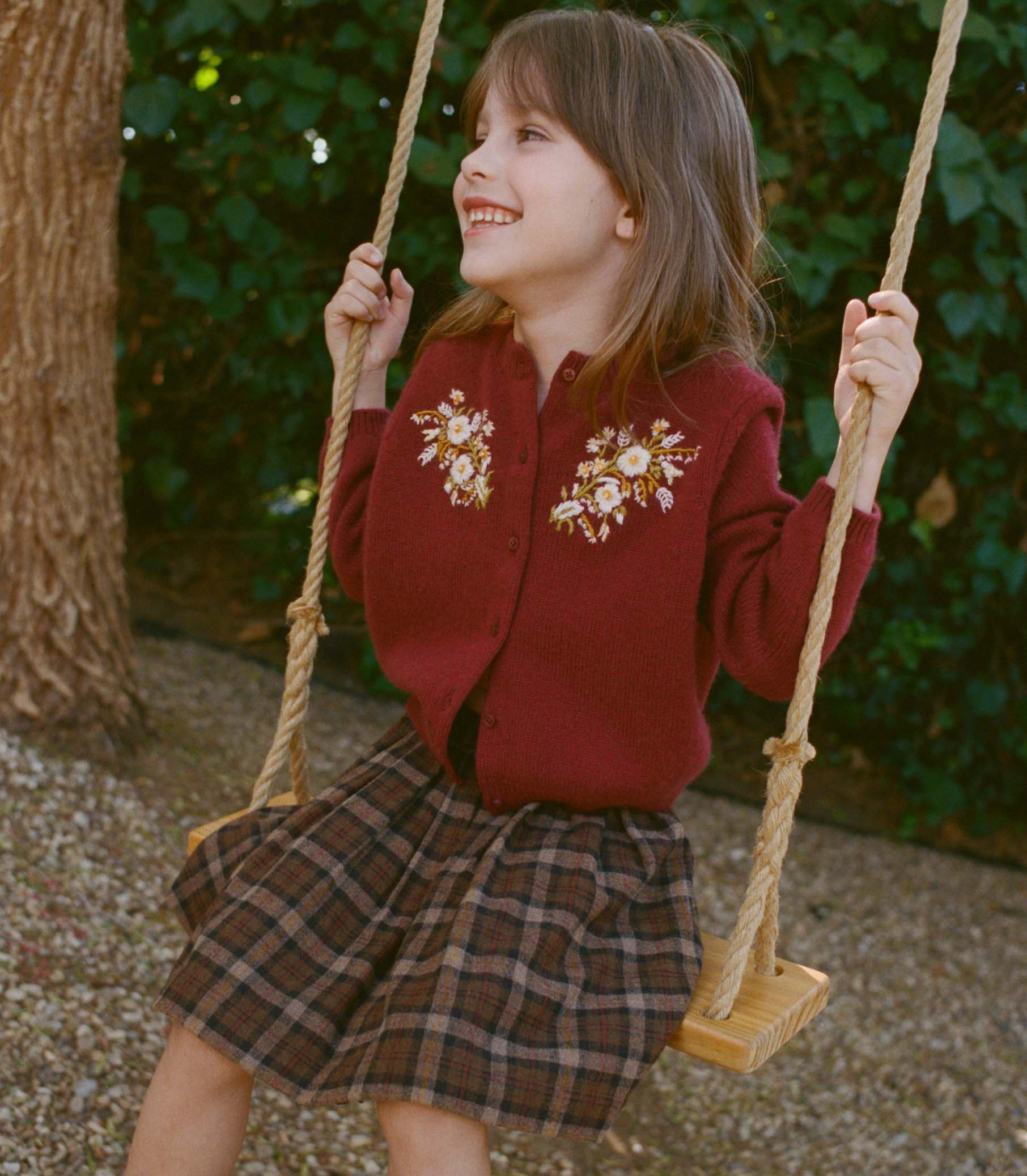 DOROTHY SKIRT -- CORNWALL PLAID