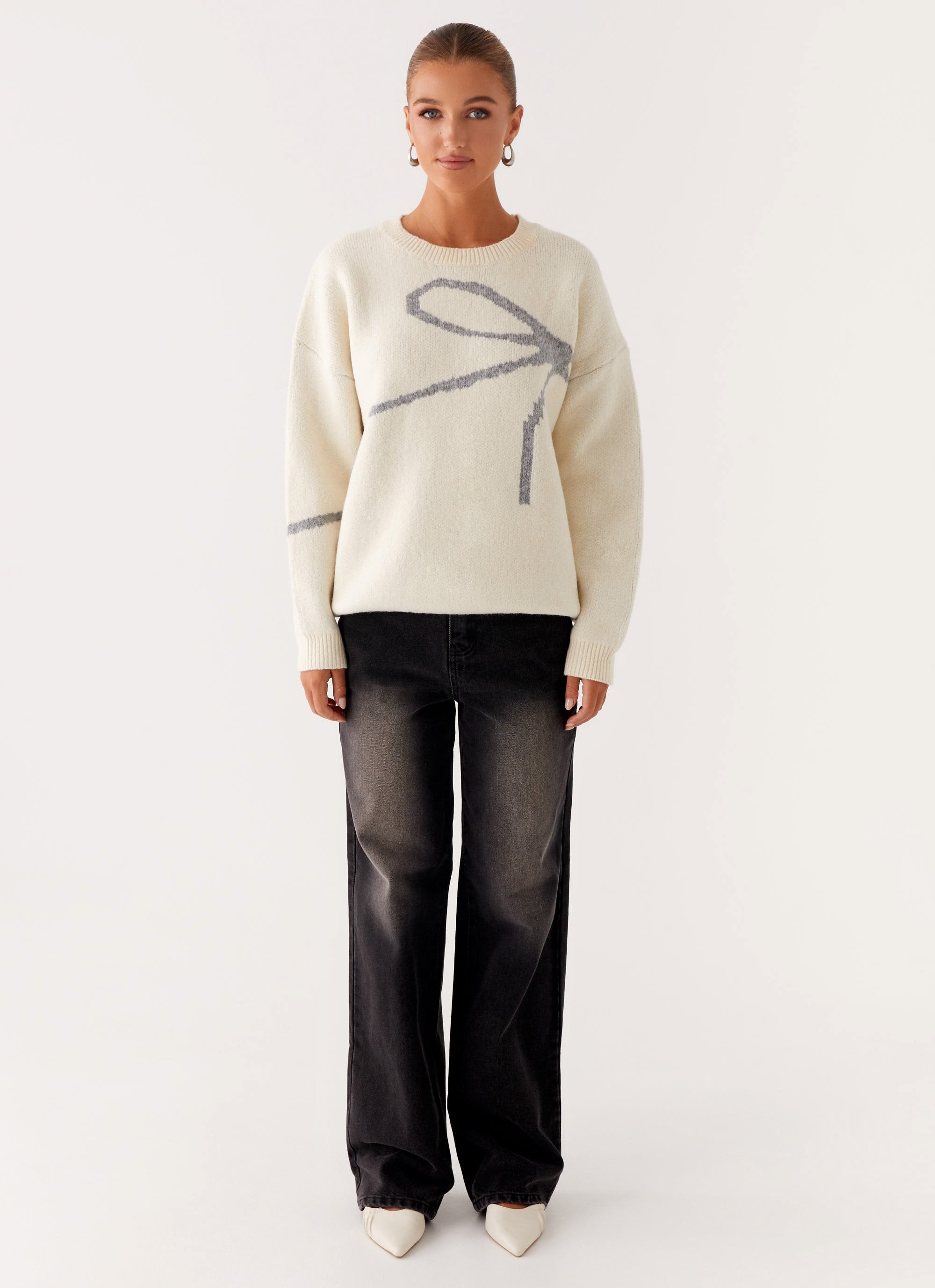 Dreamwood Knit Sweater - Ivory