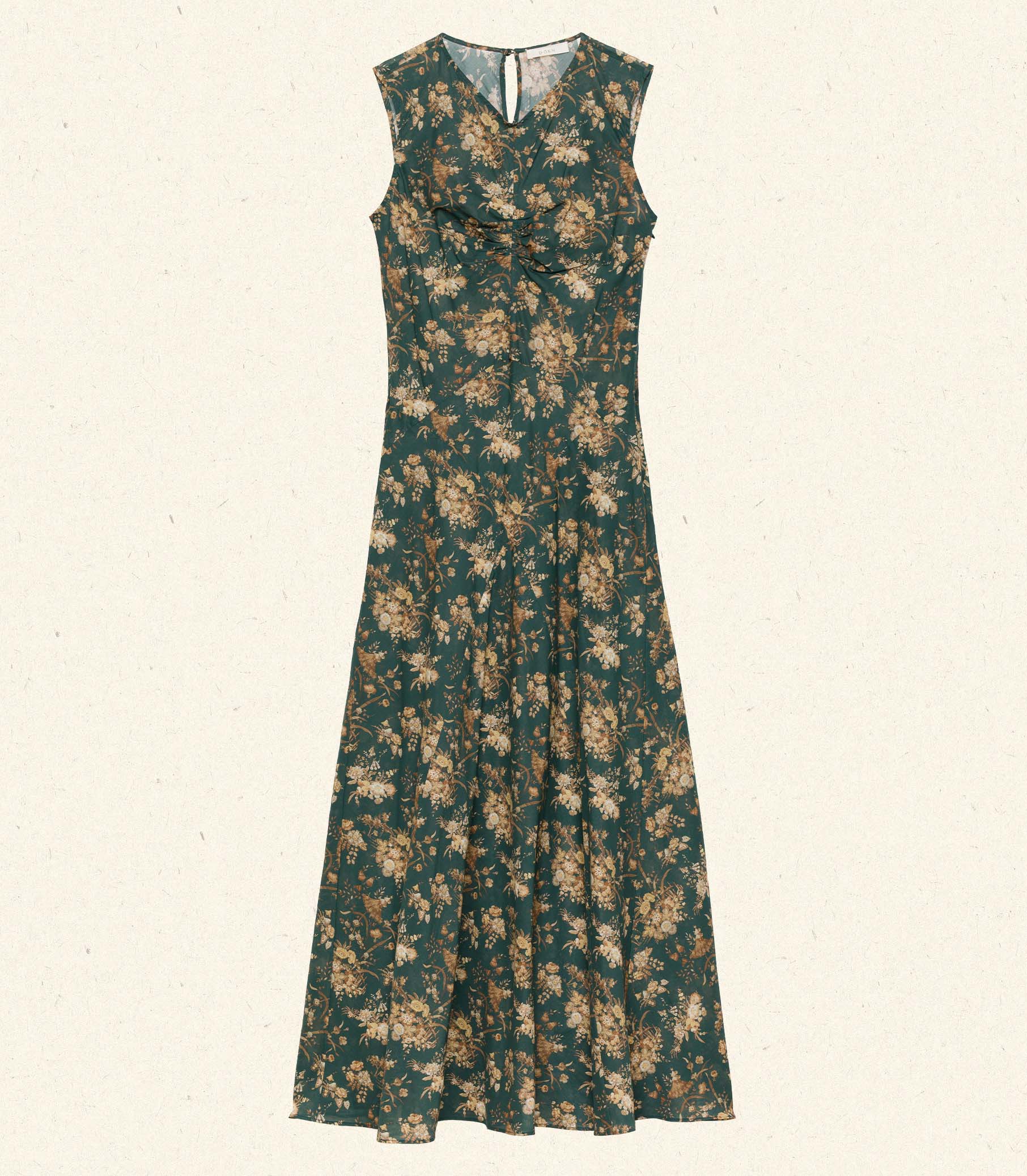 GINETTE DRESS -- LIBERTY FLORAL PARASOL