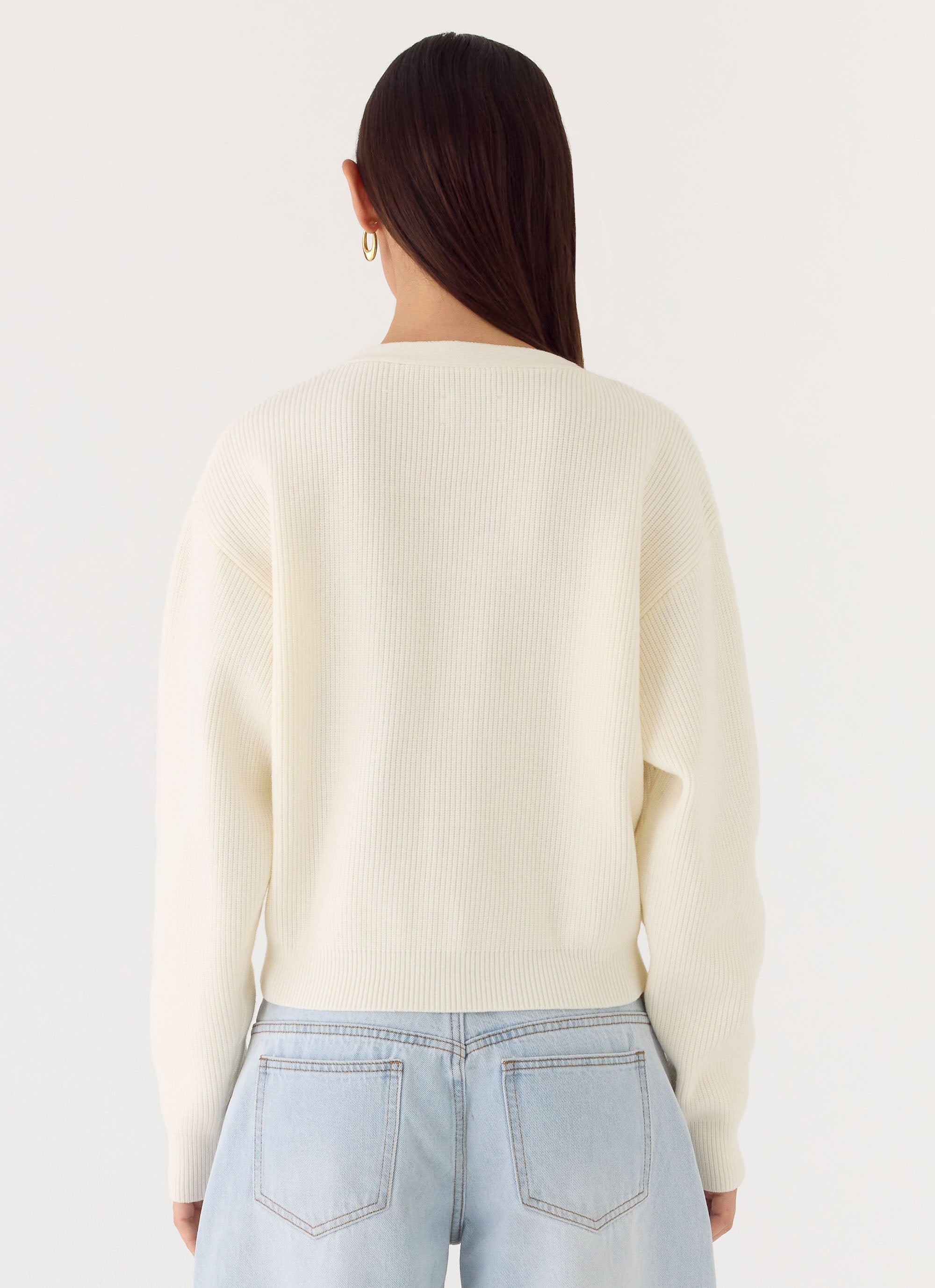 Orla Knit Sweater - Ivory
