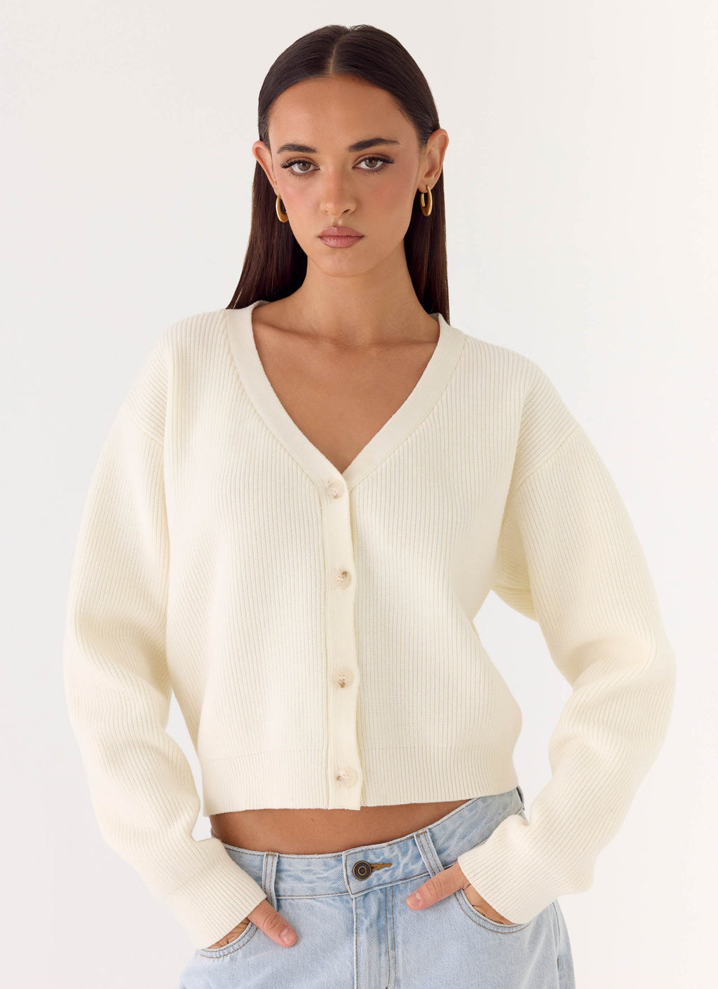 Orla Knit Sweater - Ivory